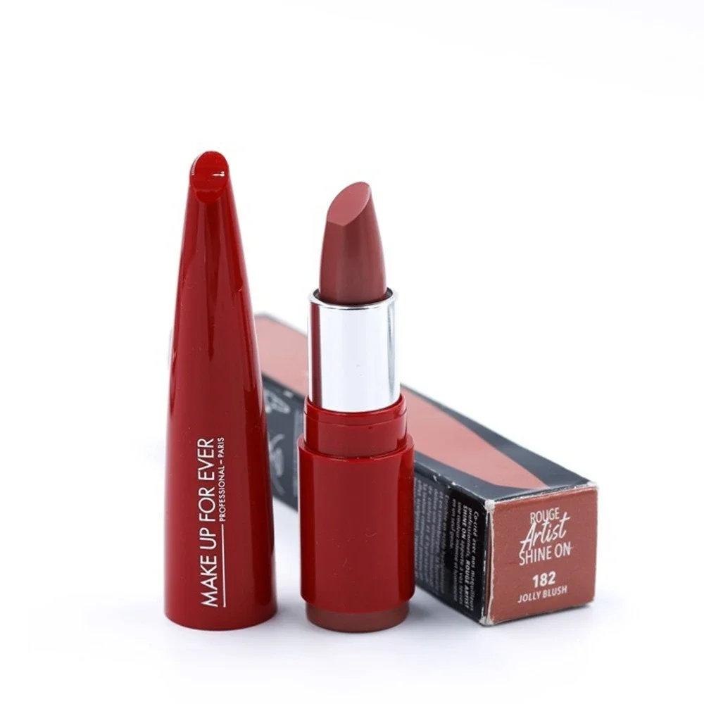 Make Up For Ever - Rouge Artist Shine On Lipstick - 182 Jolly‎ Blush - 3.2 g